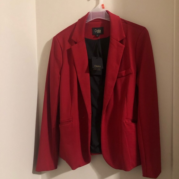Red blazer/Coat brand Dalia - Picture 1 of 2
